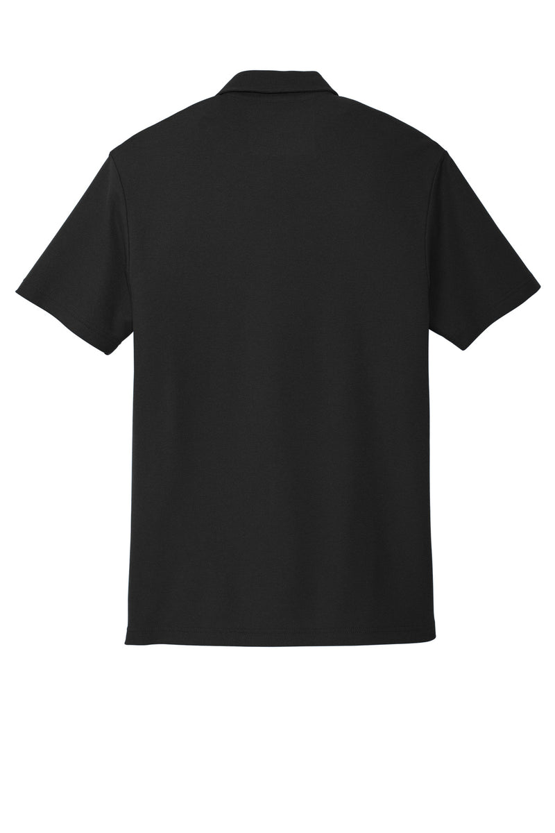 Port Authority C-FREE Cotton Blend Pique Pocket Polo - Black