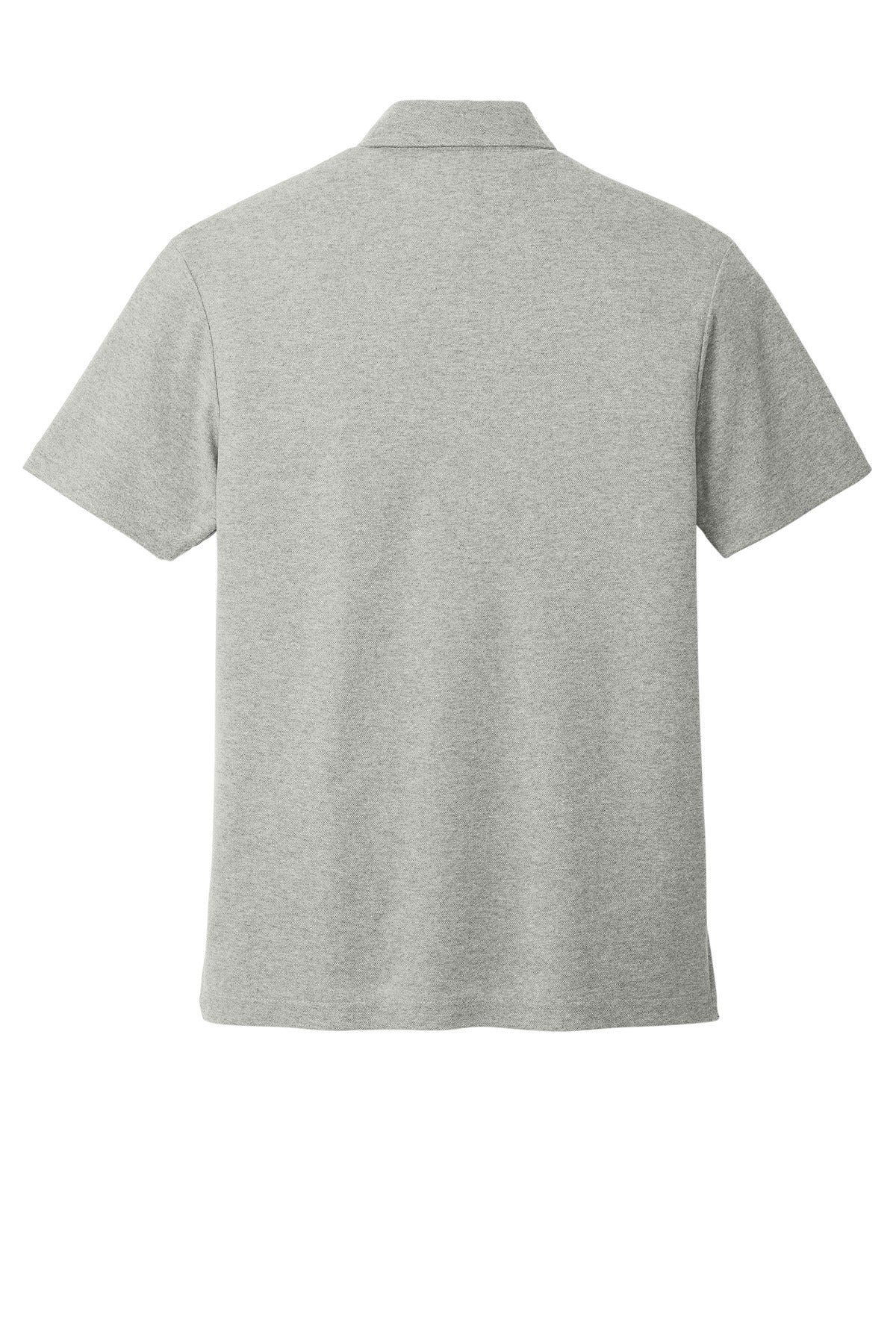 Port Authority C-FREE Cotton Blend Pique Pocket Polo - Deep Smoke Heather