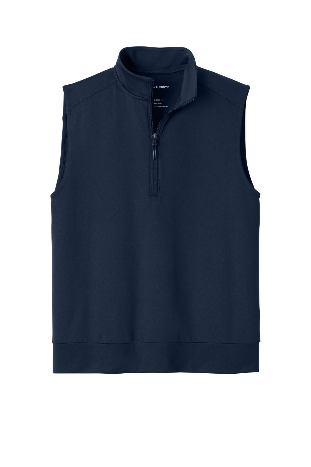 Port Authority C-FREE Double Knit 1/4-Zip Vest - True Navy
