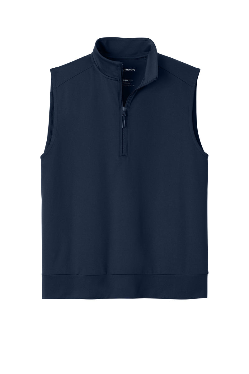 Port Authority C-FREE Double Knit 1/4-Zip Vest - True Navy