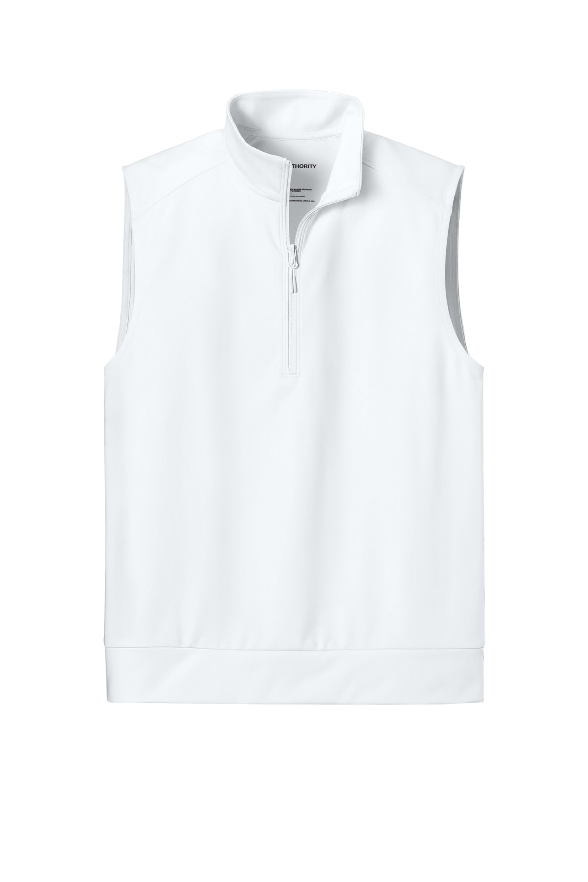 Port Authority C-FREE Double Knit 1/4-Zip Vest - White