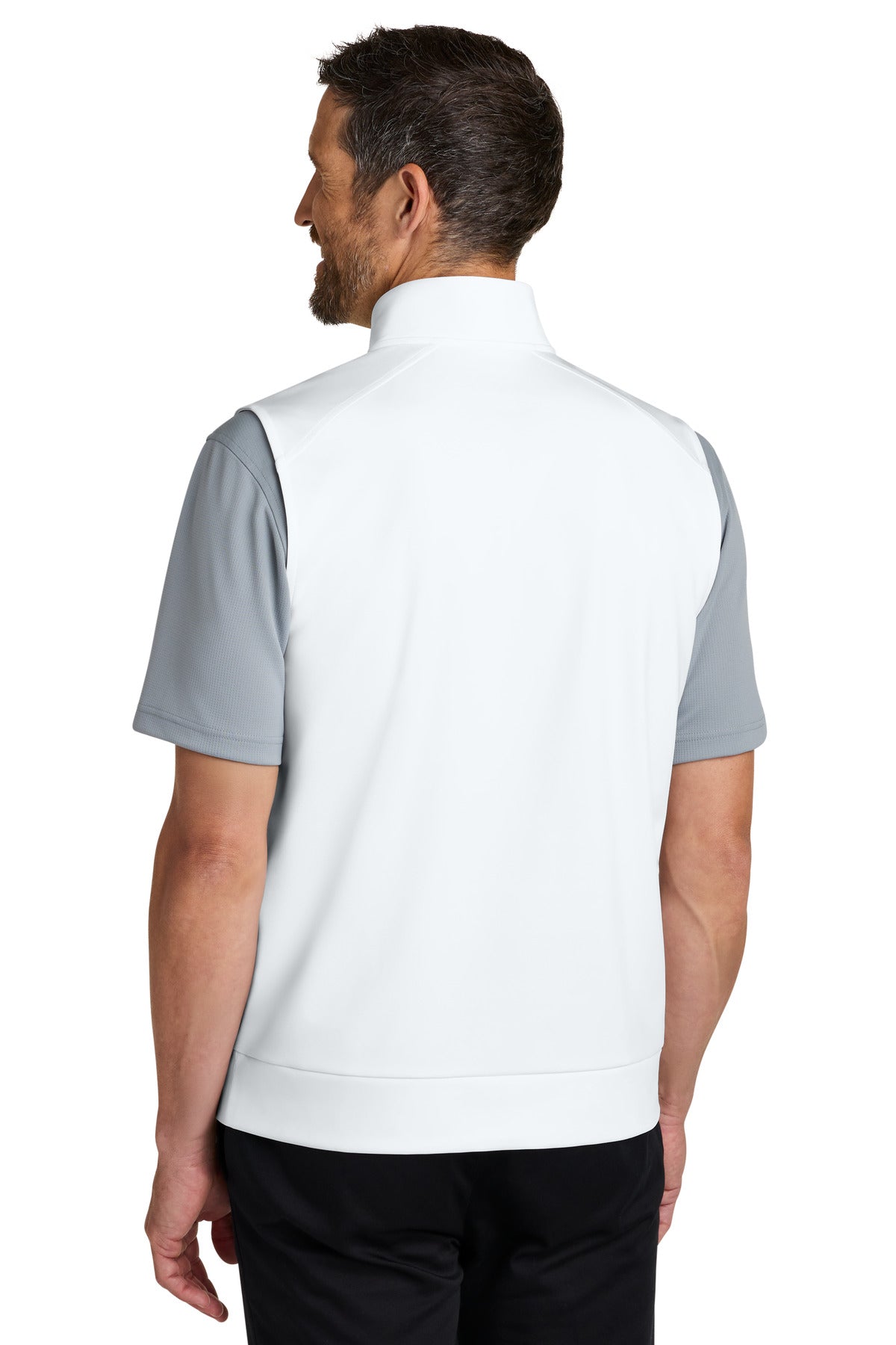 Port Authority C-FREE Double Knit 1/4-Zip Vest - White
