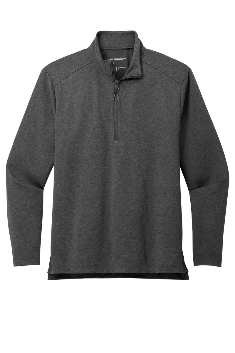Port Authority C-FREE Double Knit 1/4-Zip - Grey Steel Heather