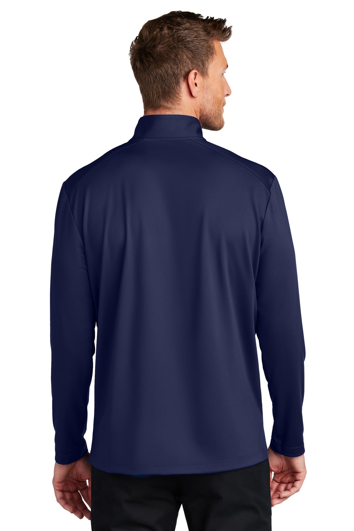 Port Authority C-FREE Double Knit 1/4-Zip - True Navy