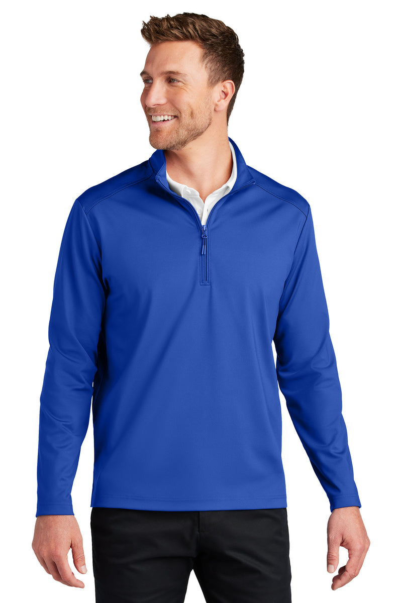 Port Authority C-FREE Double Knit 1/4-Zip - True Royal