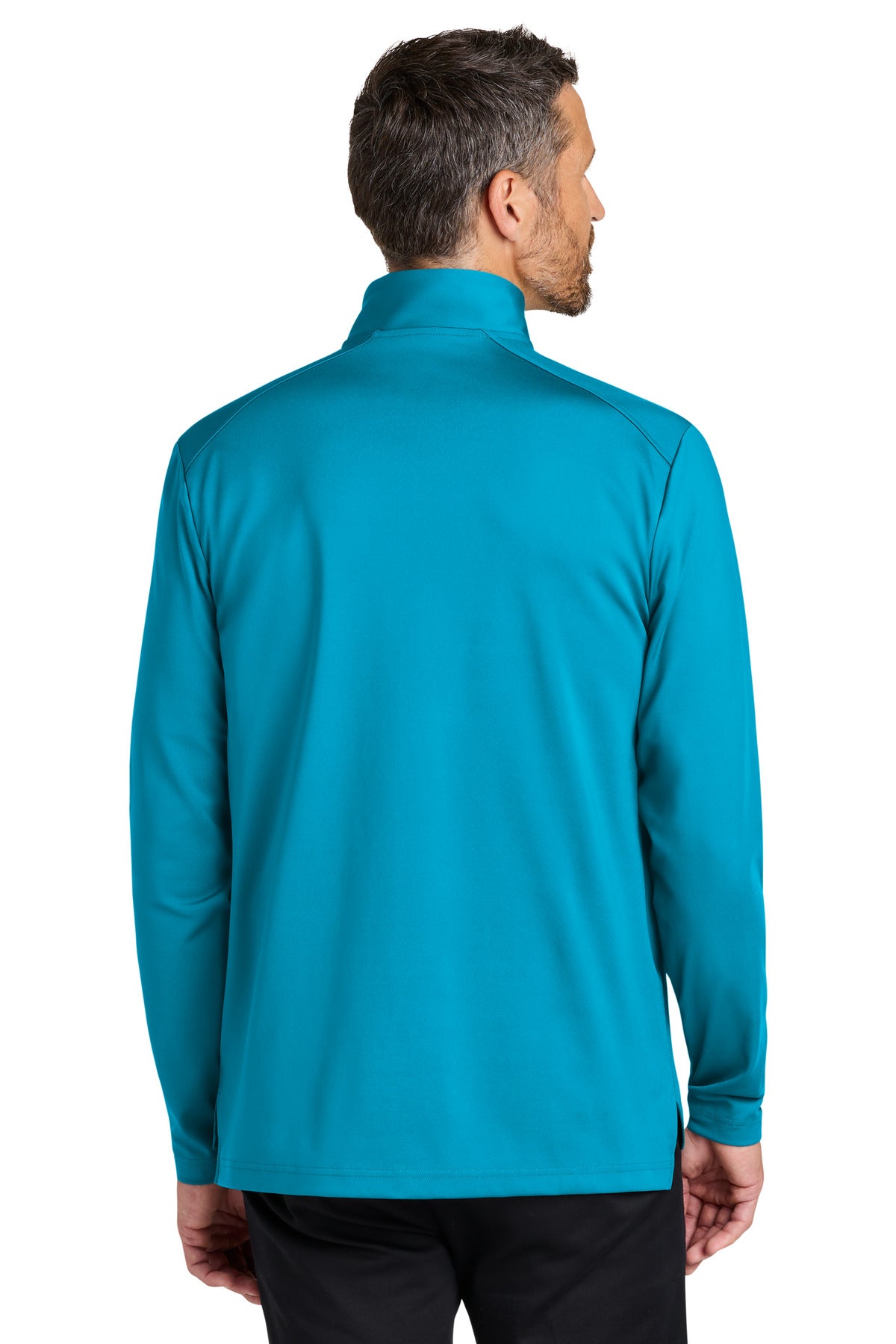 Port Authority C-FREE Double Knit 1/4-Zip - Parcel Blue