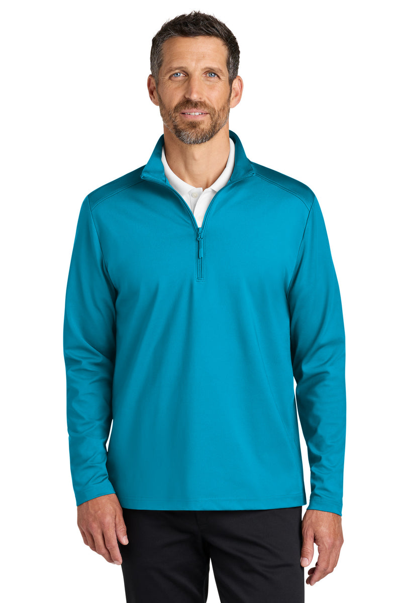 Port Authority C-FREE Double Knit 1/4-Zip - Parcel Blue