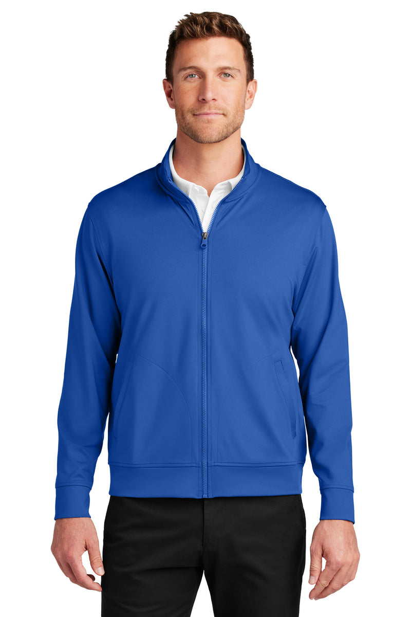 Port Authority C-FREE Double Knit Full-Zip - True Royal