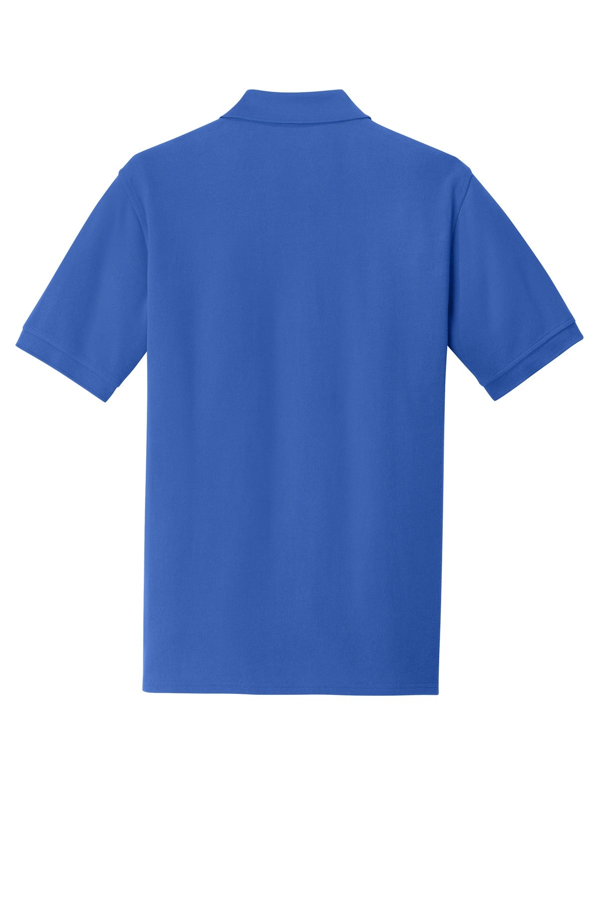 Port & Co Combed Ring Spun Pique Polo - Royal