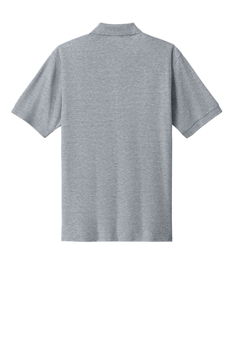 Port & Co Core Blend Pique Polo - Athletic Heather
