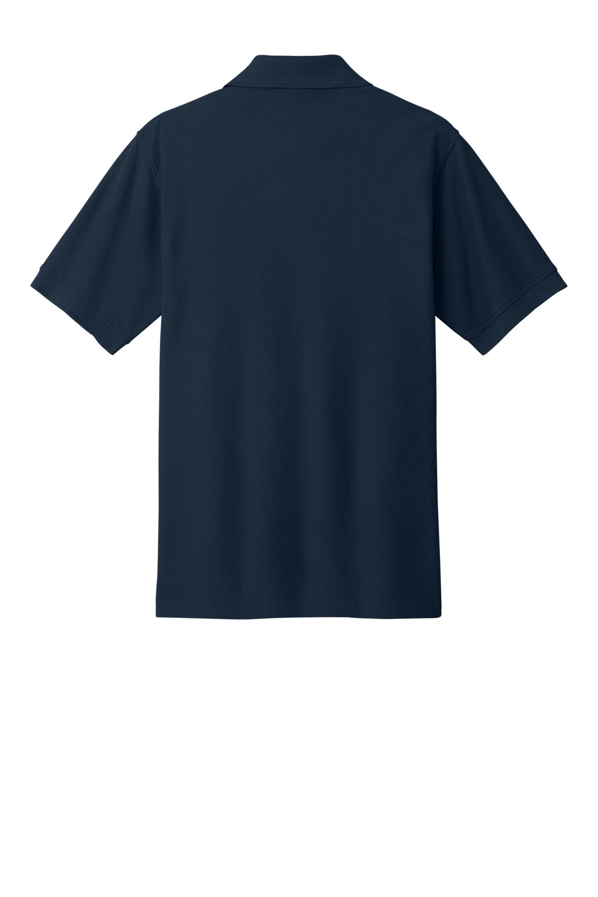 Port & Co Core Blend Pique Polo - Deep Navy