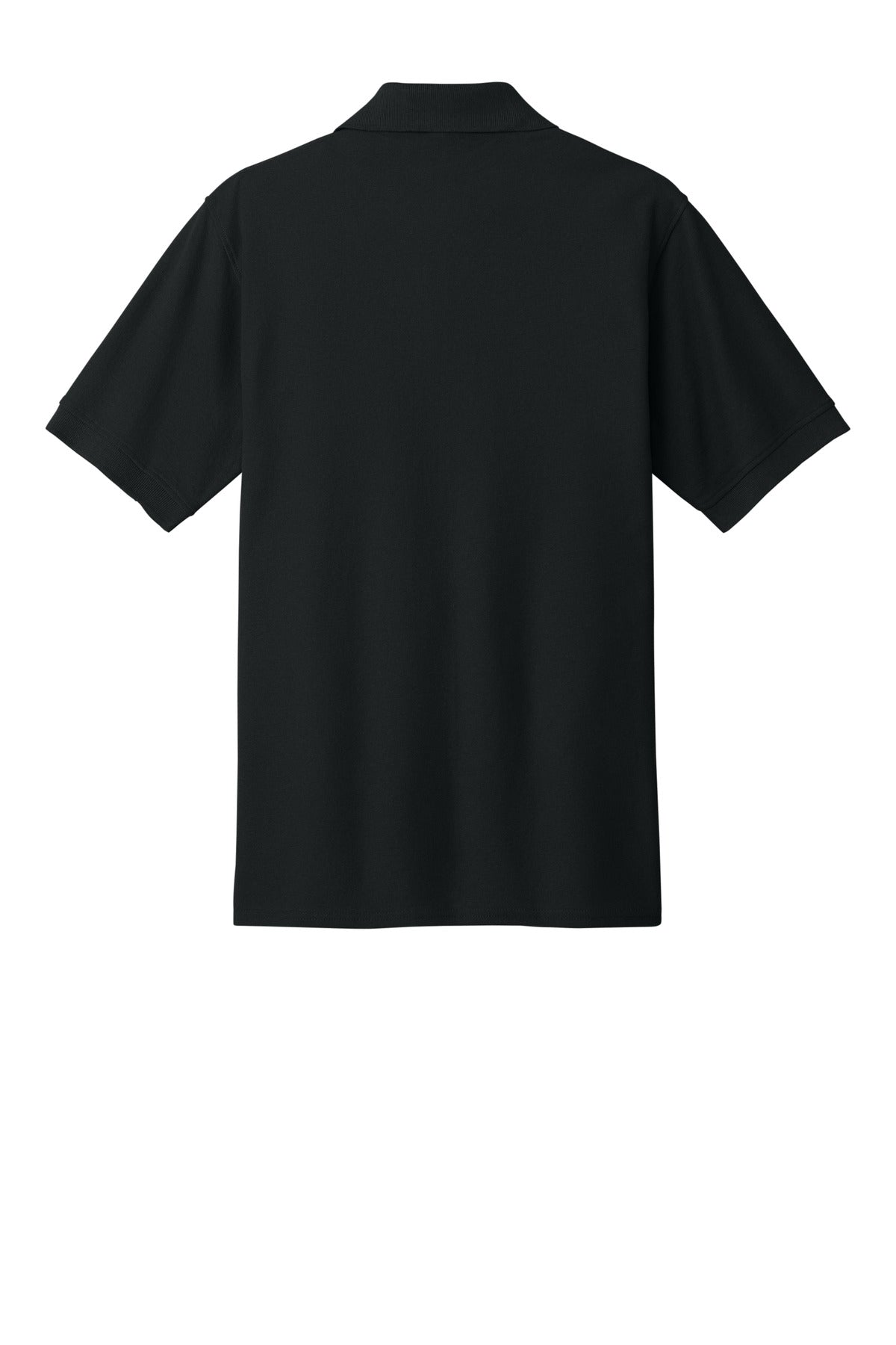 Port & Co Core Blend Pique Polo - Jet Black