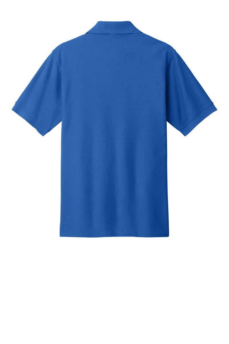 Port & Co Core Blend Pique Polo - Royal