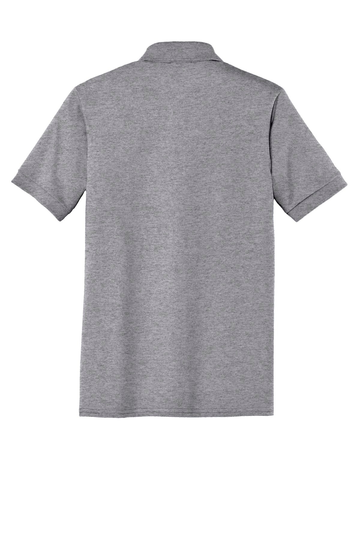 Port & Co Core Blend Jersey Knit Pocket Polo - Athletic Heather