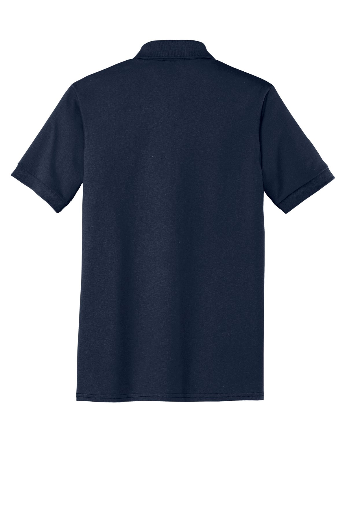 Port & Co Core Blend Jersey Knit Pocket Polo - Deep Navy