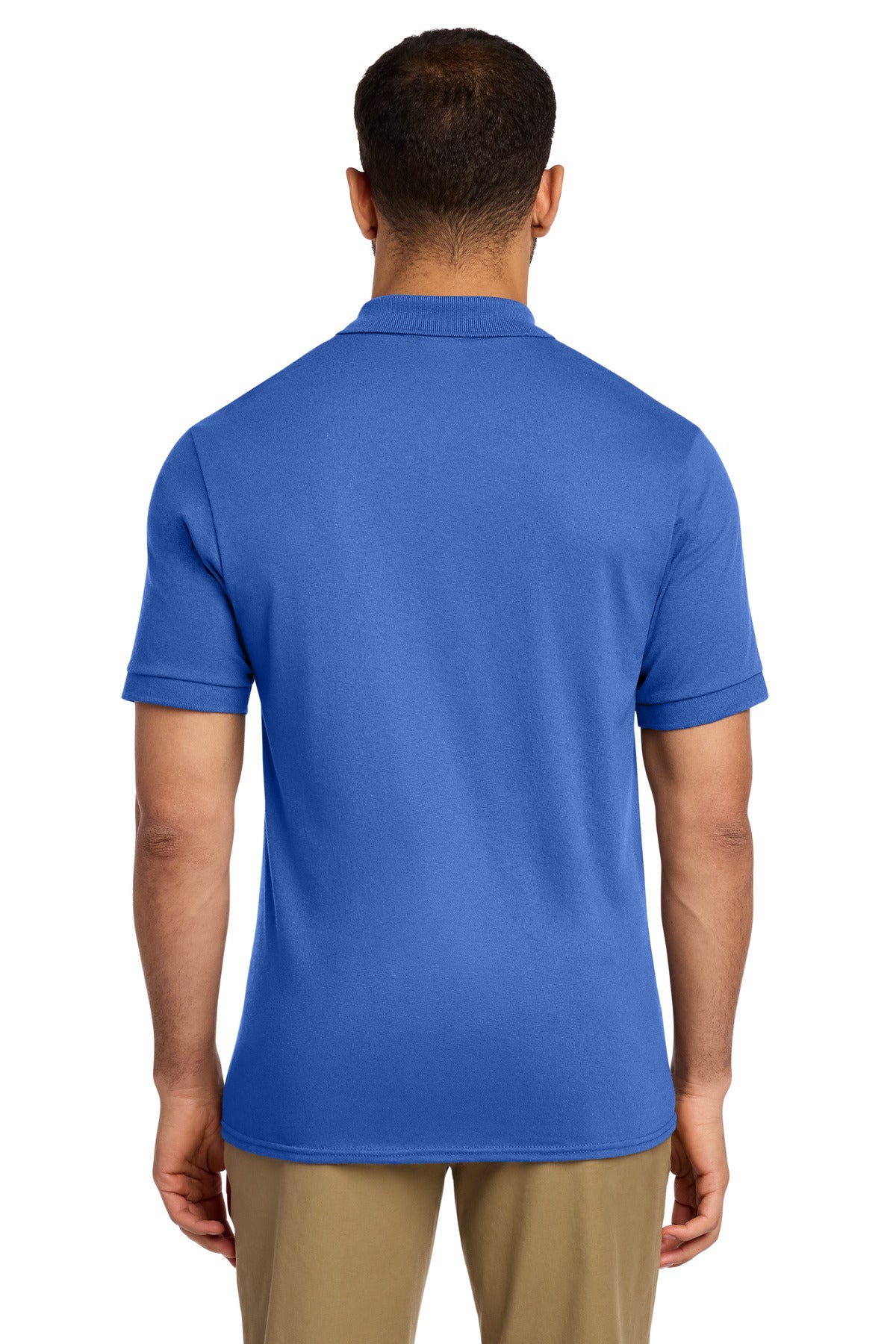 Port & Co Core Blend Jersey Knit Pocket Polo - Royal