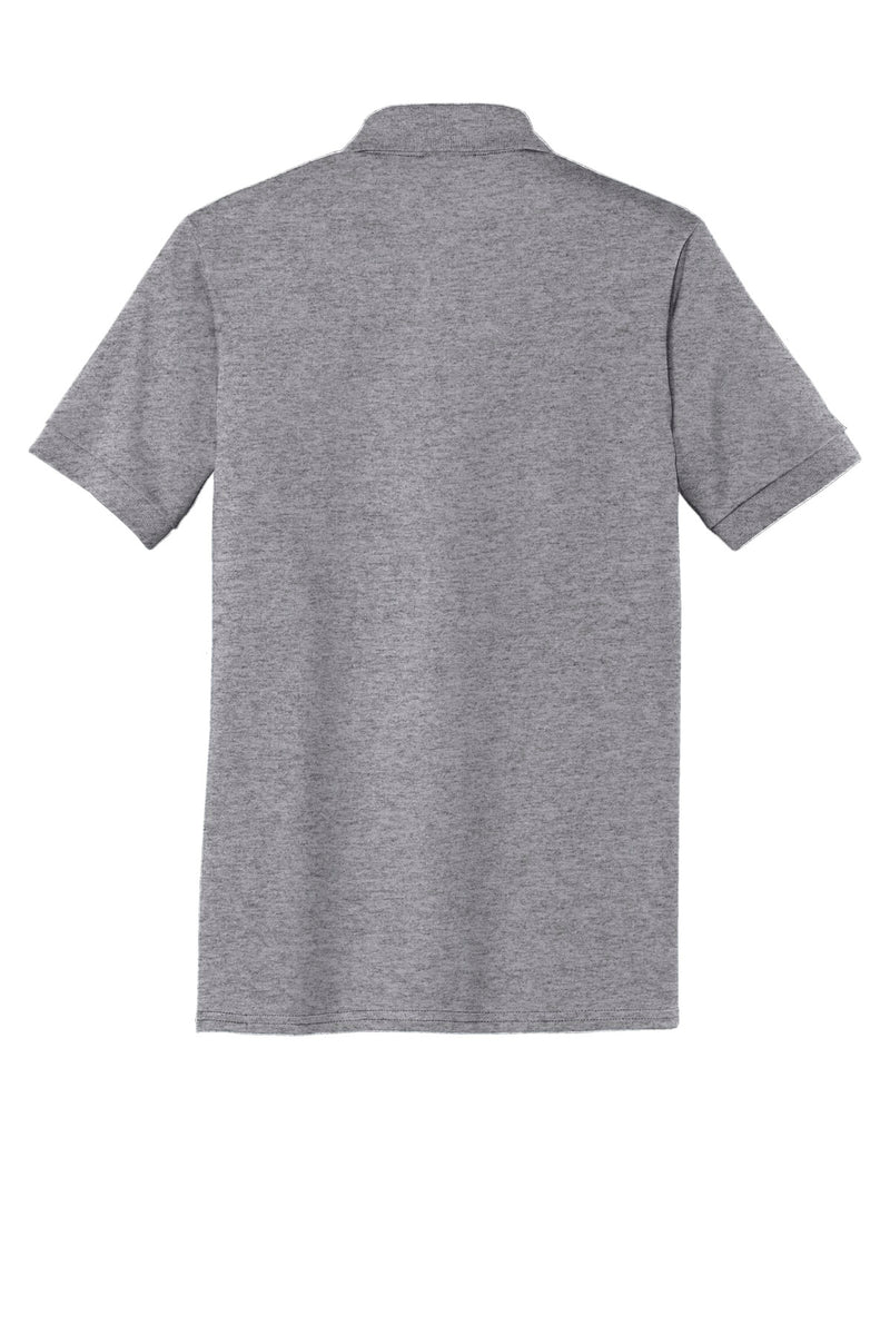 Port & Co Tall Core Blend Jersey Knit Polo - Athletic Heather