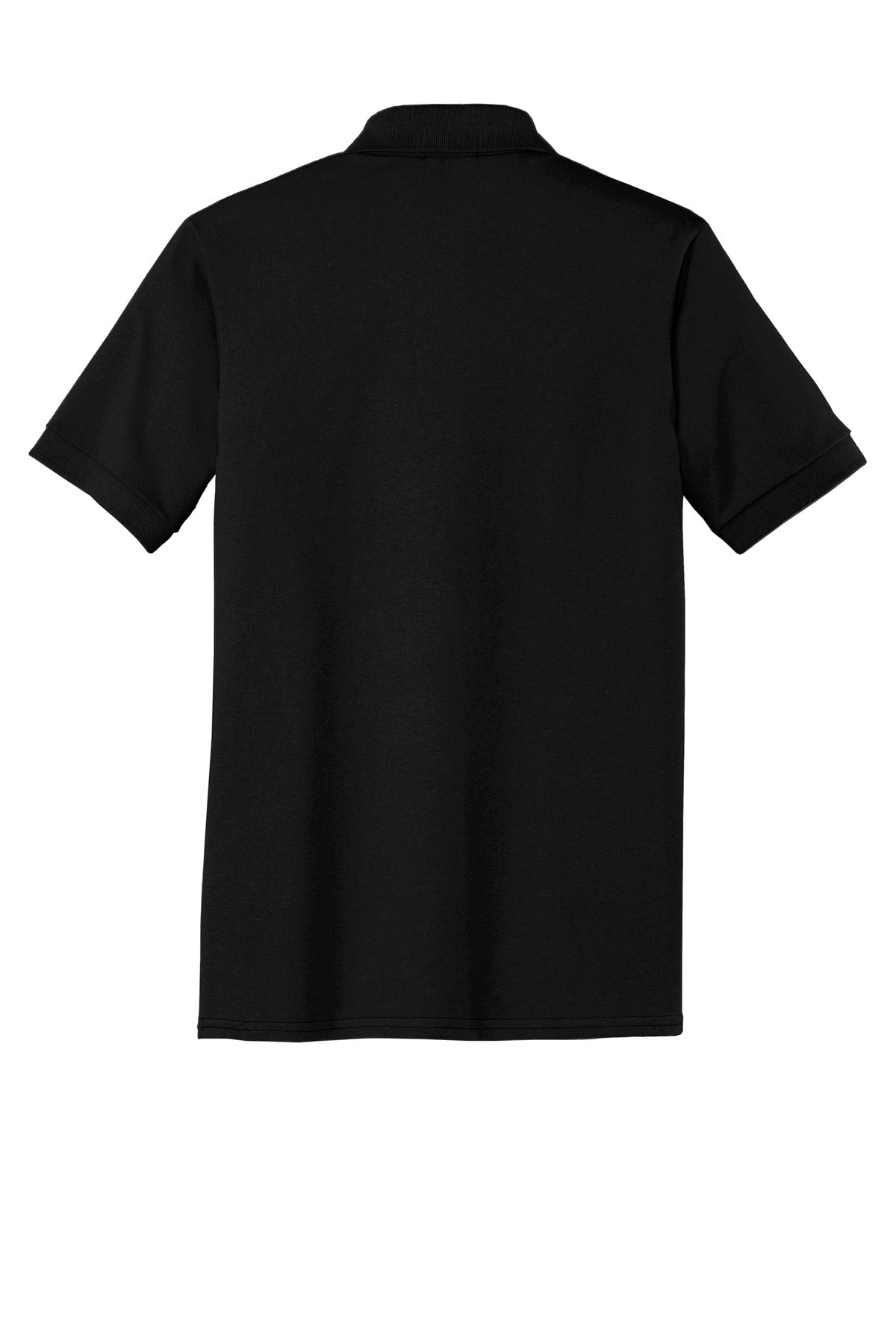 Port & Co Tall Core Blend Jersey Knit Polo - Jet Black