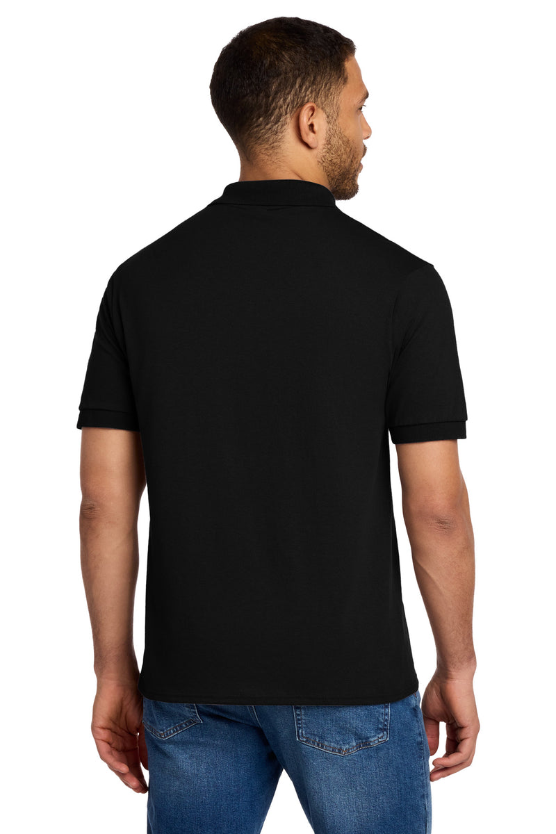 Port & Co Tall Core Blend Jersey Knit Polo - Jet Black