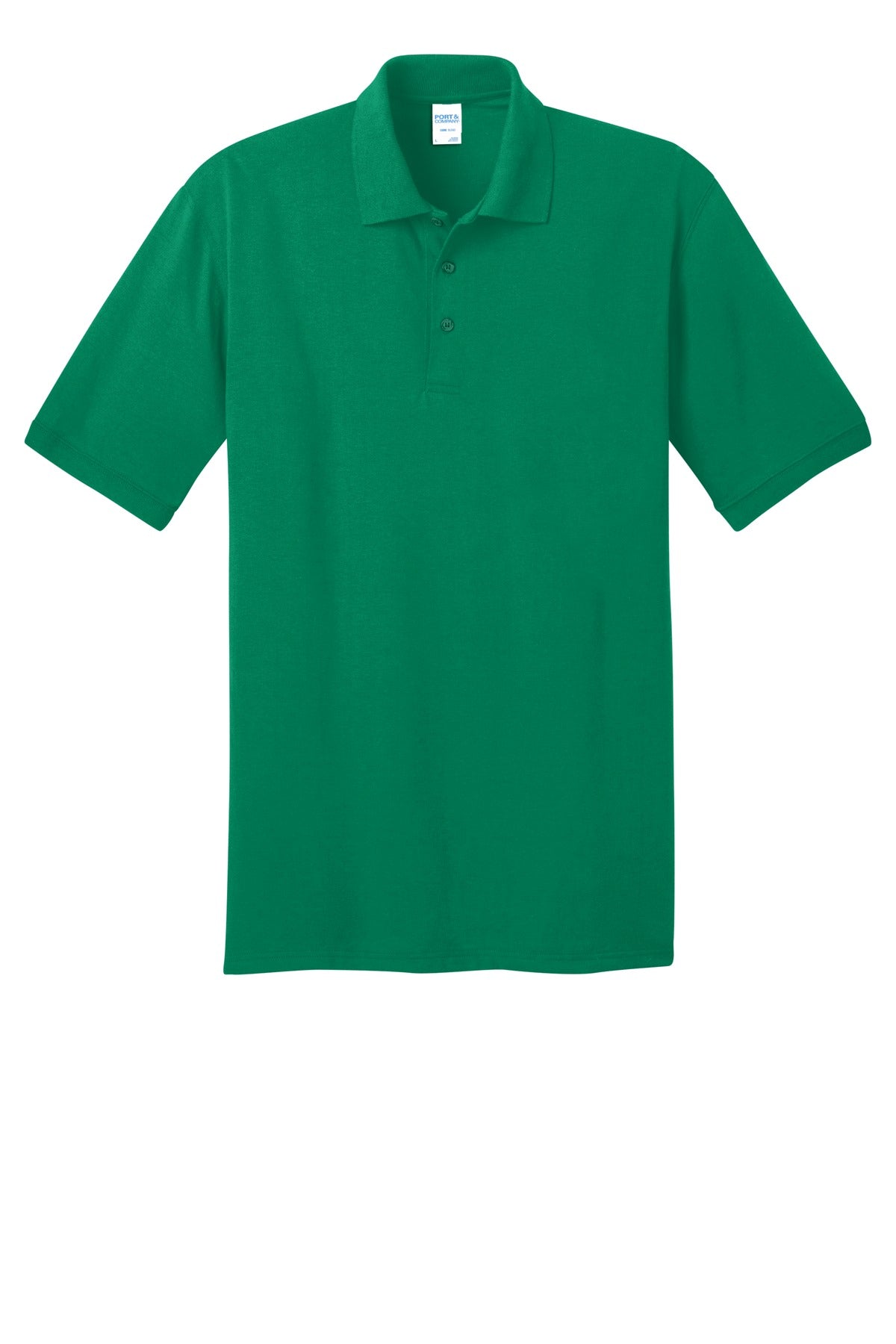 Port & Co Tall Core Blend Jersey Knit Polo - Kelly