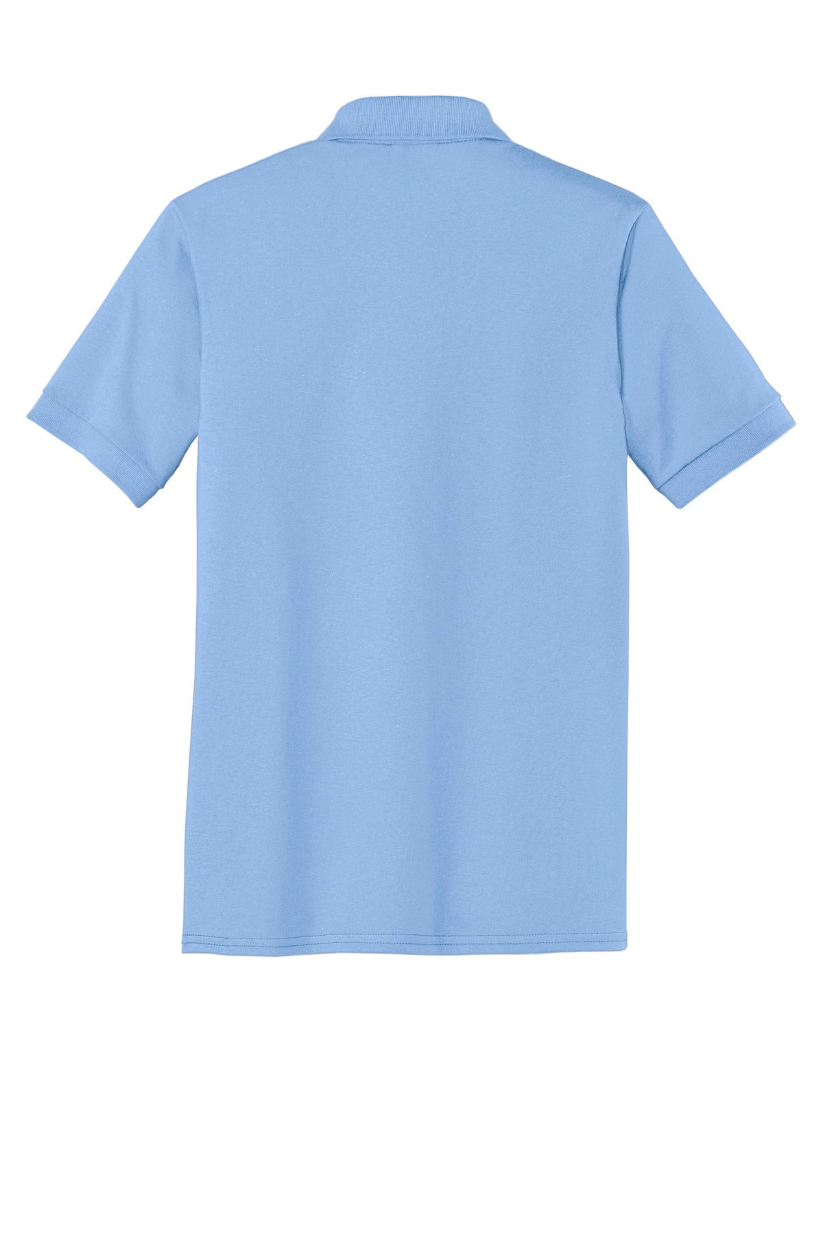 Port & Co Tall Core Blend Jersey Knit Polo - Light Blue