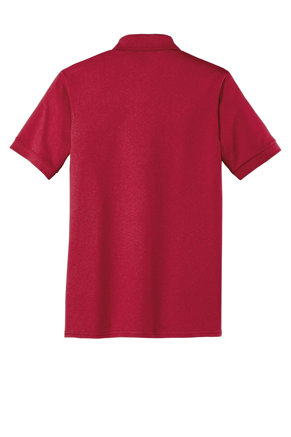 Port & Co Tall Core Blend Jersey Knit Polo - Red