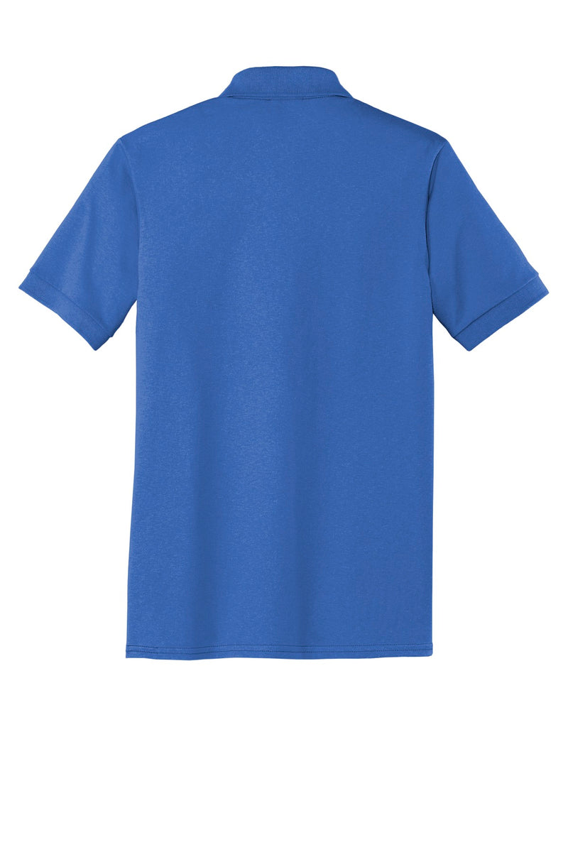 Port & Co Tall Core Blend Jersey Knit Polo - Royal