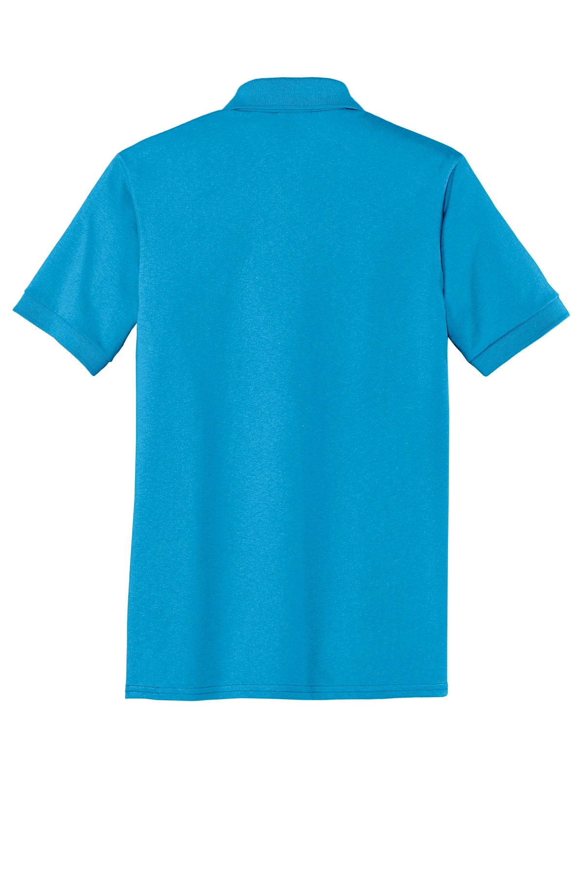 Port & Co Core Blend Jersey Knit Polo - Aquatic Blue
