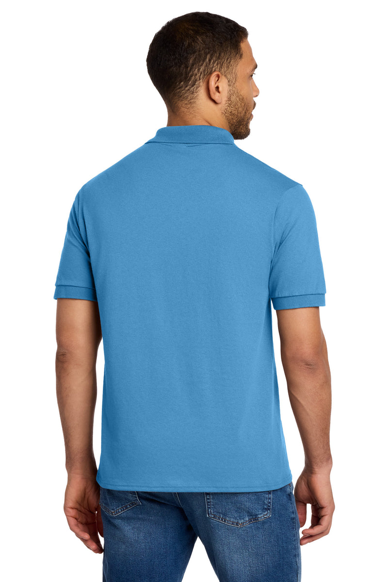 Port & Co Core Blend Jersey Knit Polo - Aquatic Blue