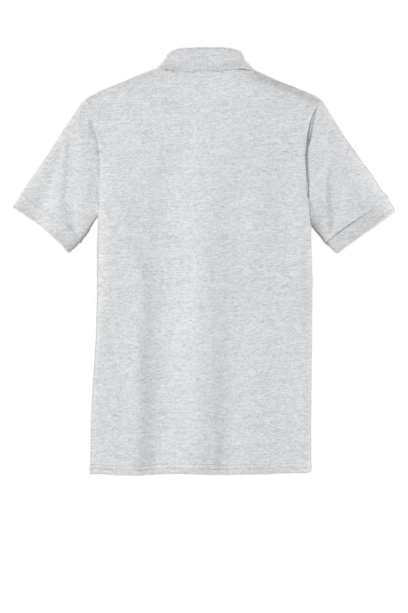 Port & Co Core Blend Jersey Knit Polo - Ash