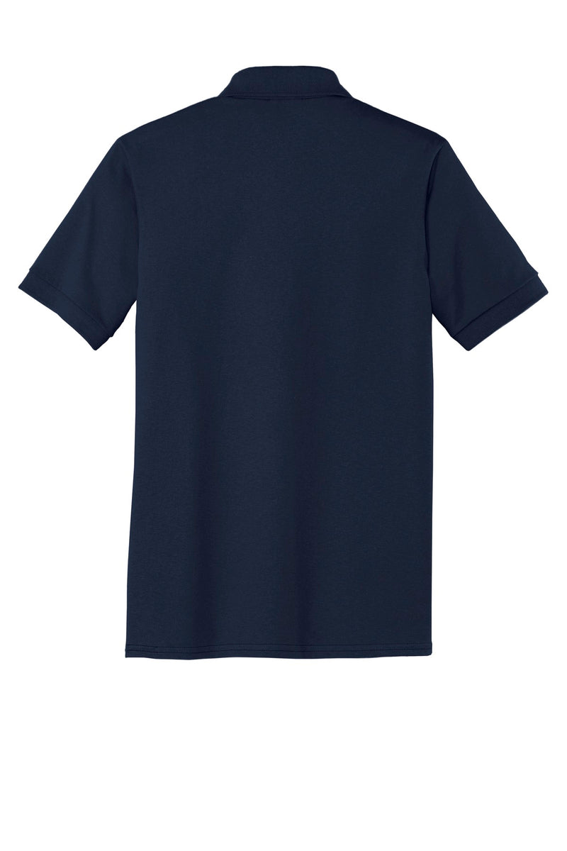Port & Co Core Blend Jersey Knit Polo - Deep Navy