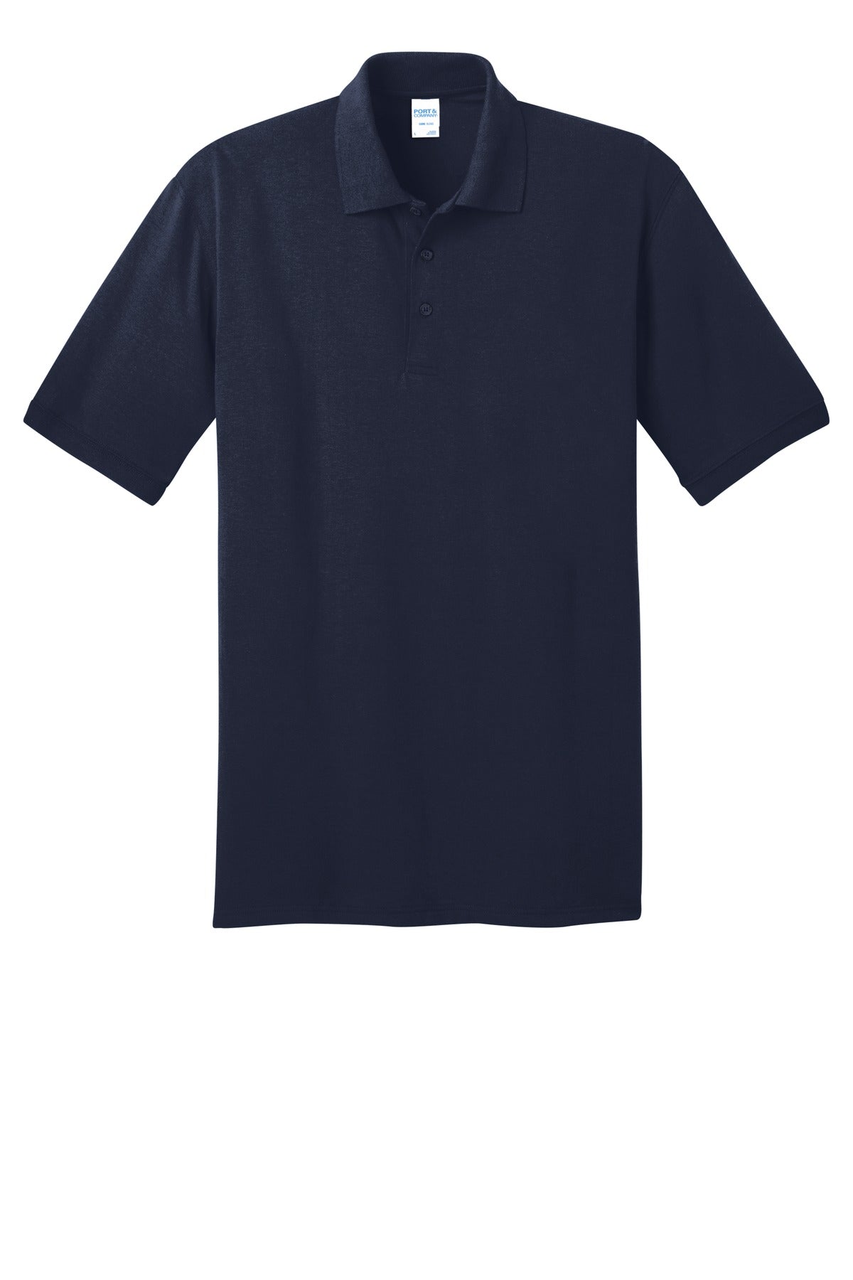 Port & Co Core Blend Jersey Knit Polo - Deep Navy