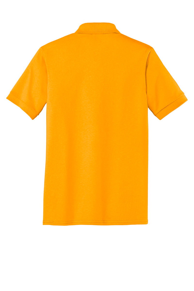 Port & Co Core Blend Jersey Knit Polo - Gold