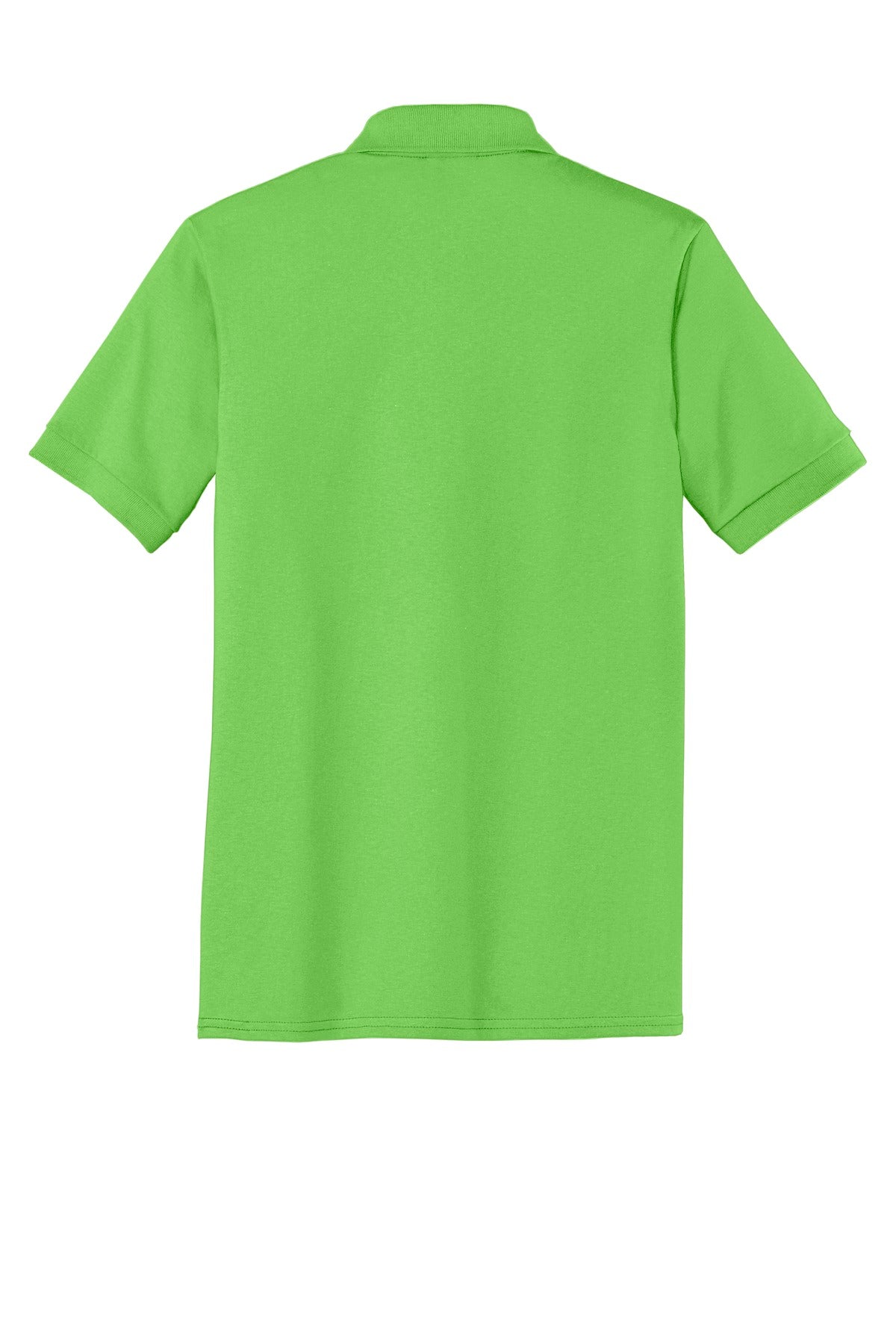 Port & Co Core Blend Jersey Knit Polo - Lime