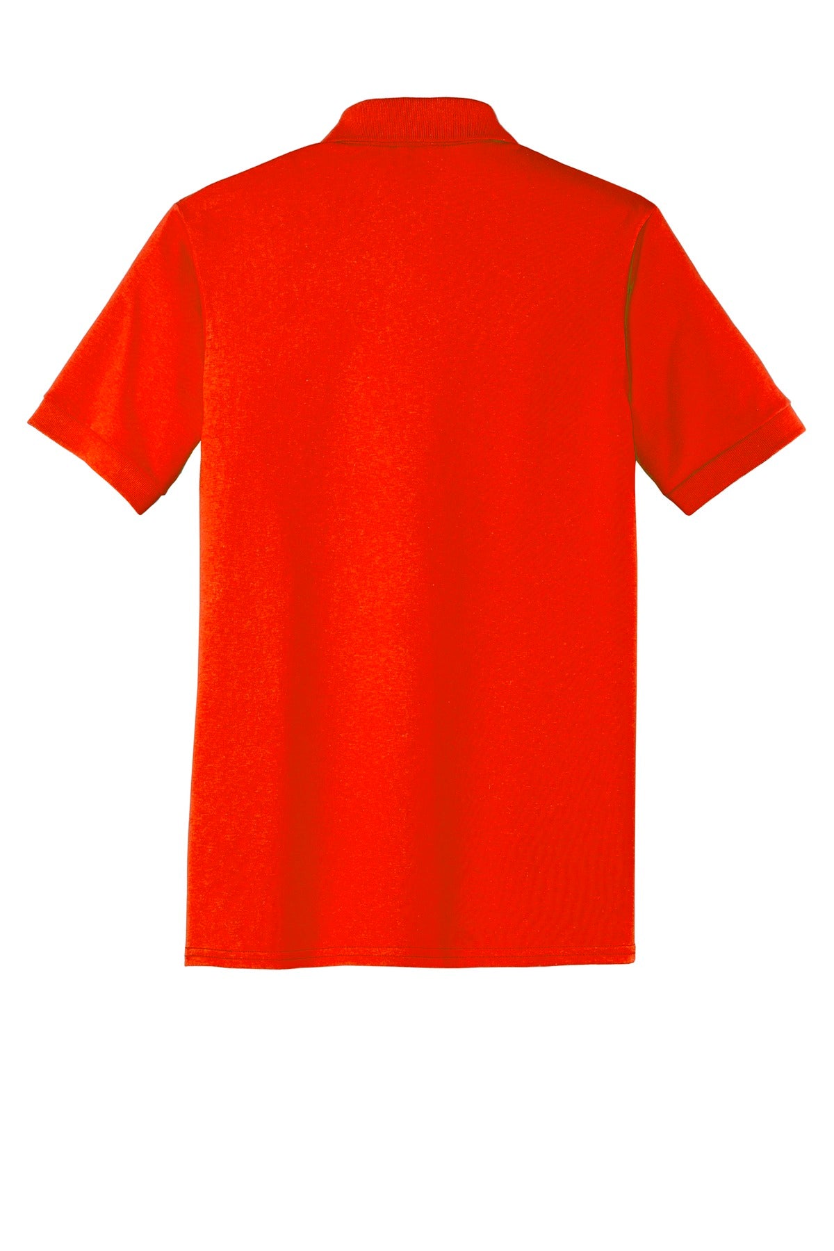 Port & Co Core Blend Jersey Knit Polo - Orange