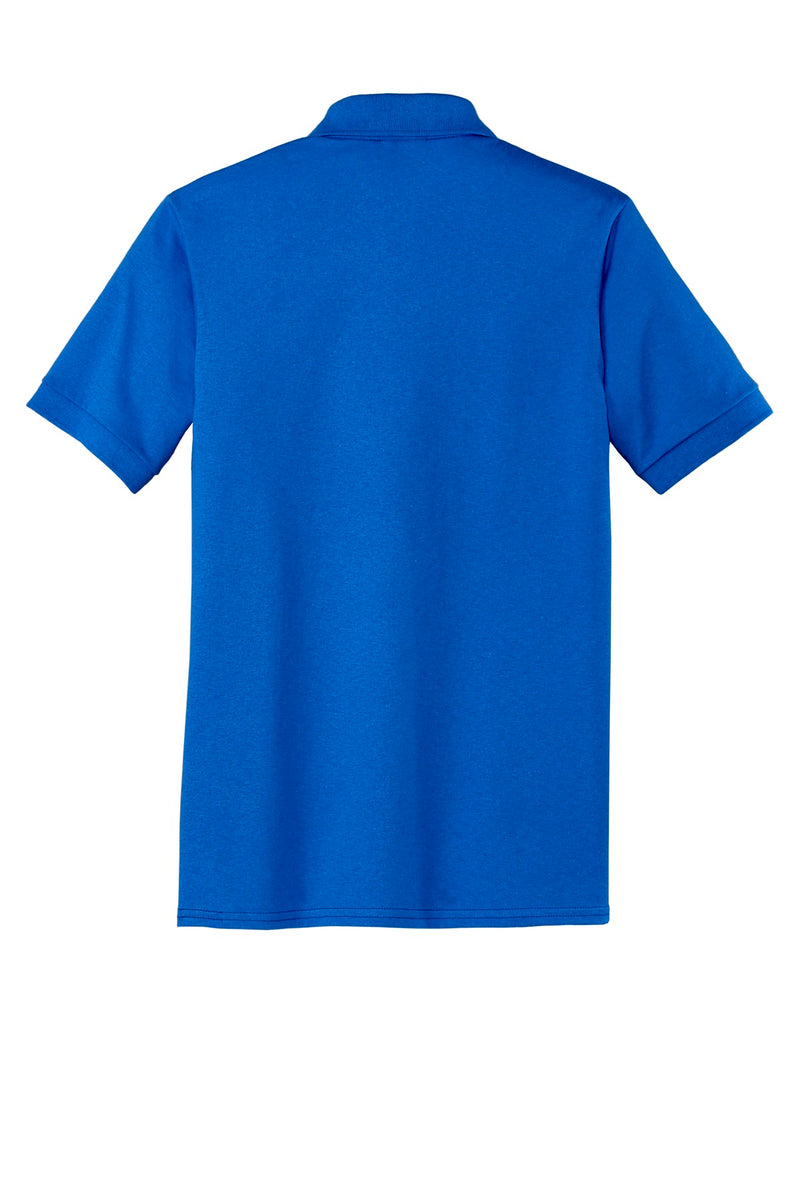 Port & Co Core Blend Jersey Knit Polo - Royal