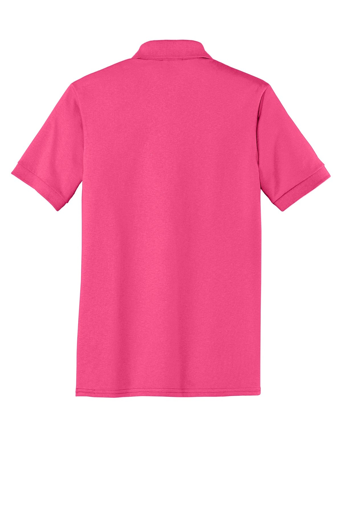Port & Co Core Blend Jersey Knit Polo - Sangria