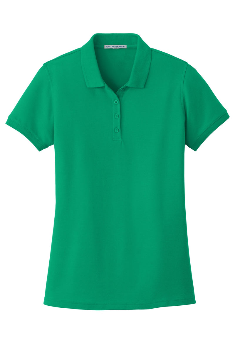 Port Authority Women's Core Classic Pique Polo - Bright Kelly Green