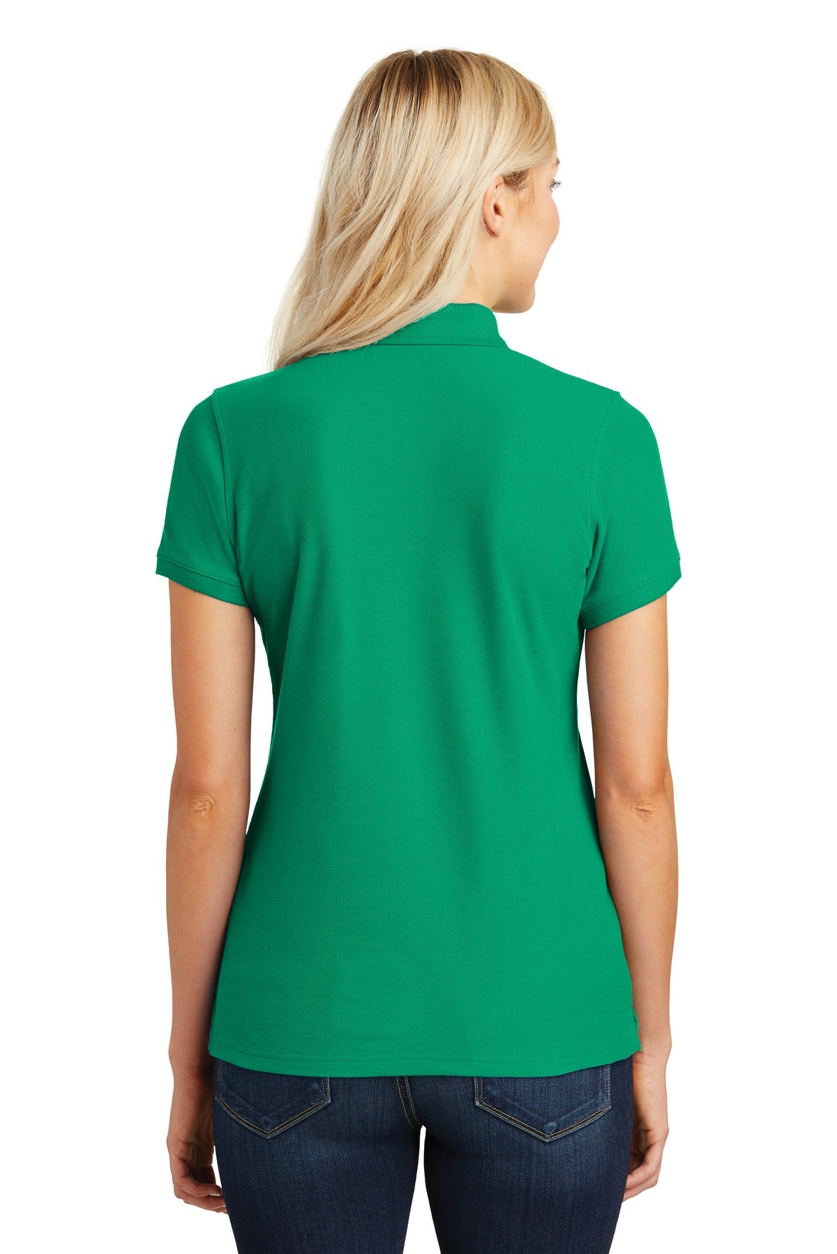 Port Authority Women's Core Classic Pique Polo - Bright Kelly Green