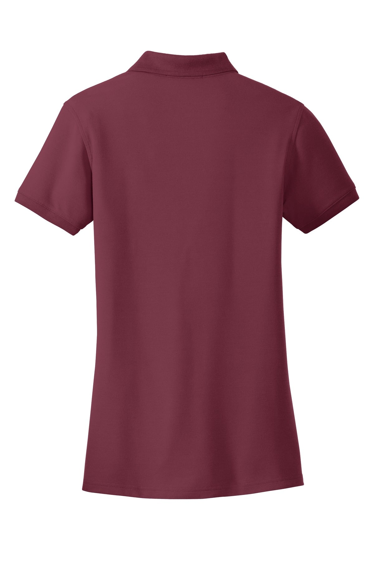 Port Authority Women's Core Classic Pique Polo - Burgundy
