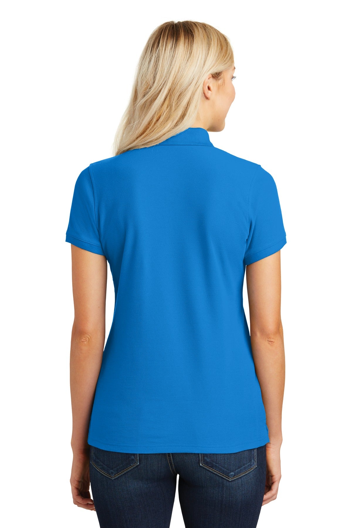 Port Authority Women's Core Classic Pique Polo - Coastal Blue