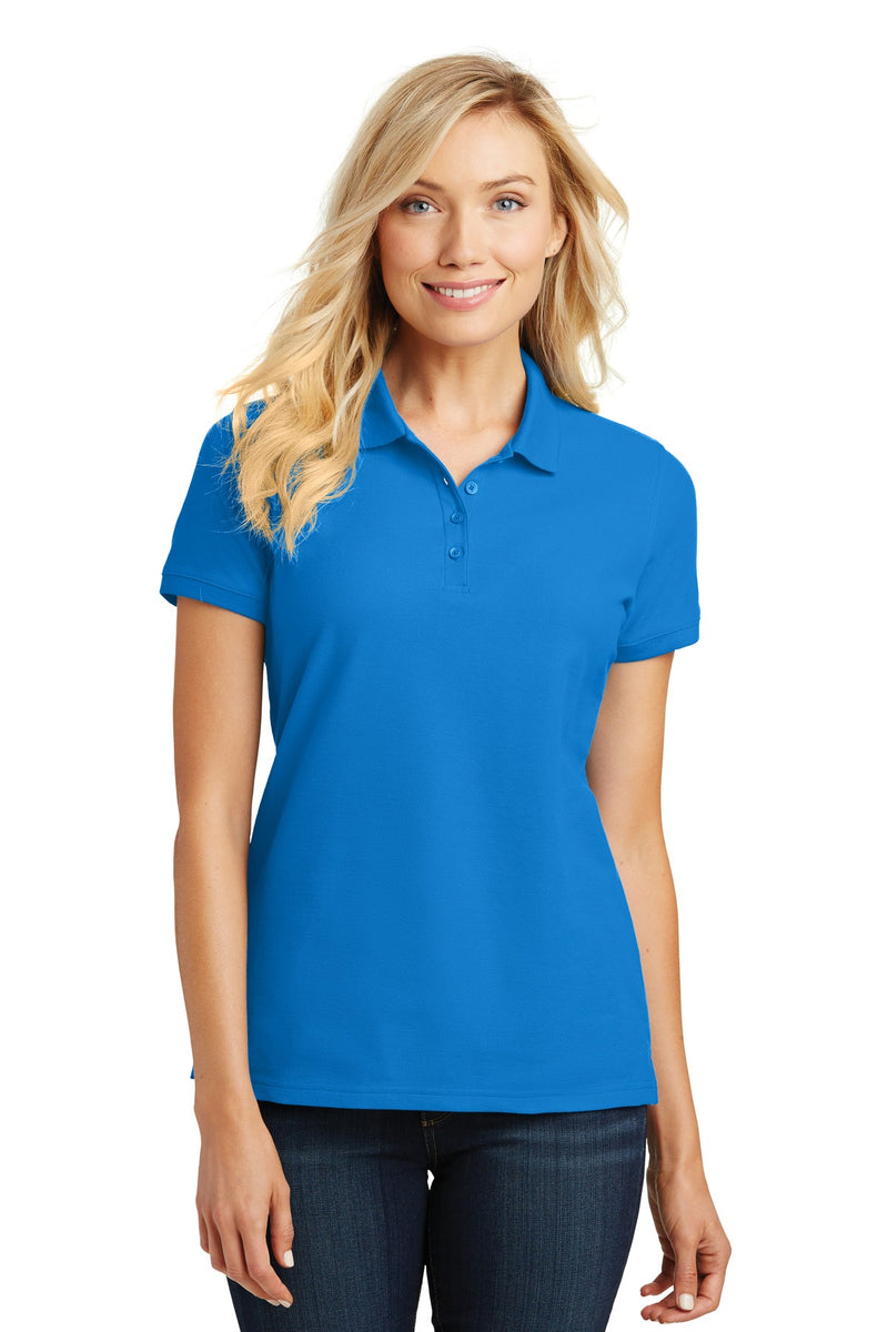 Port Authority Women's Core Classic Pique Polo - Coastal Blue