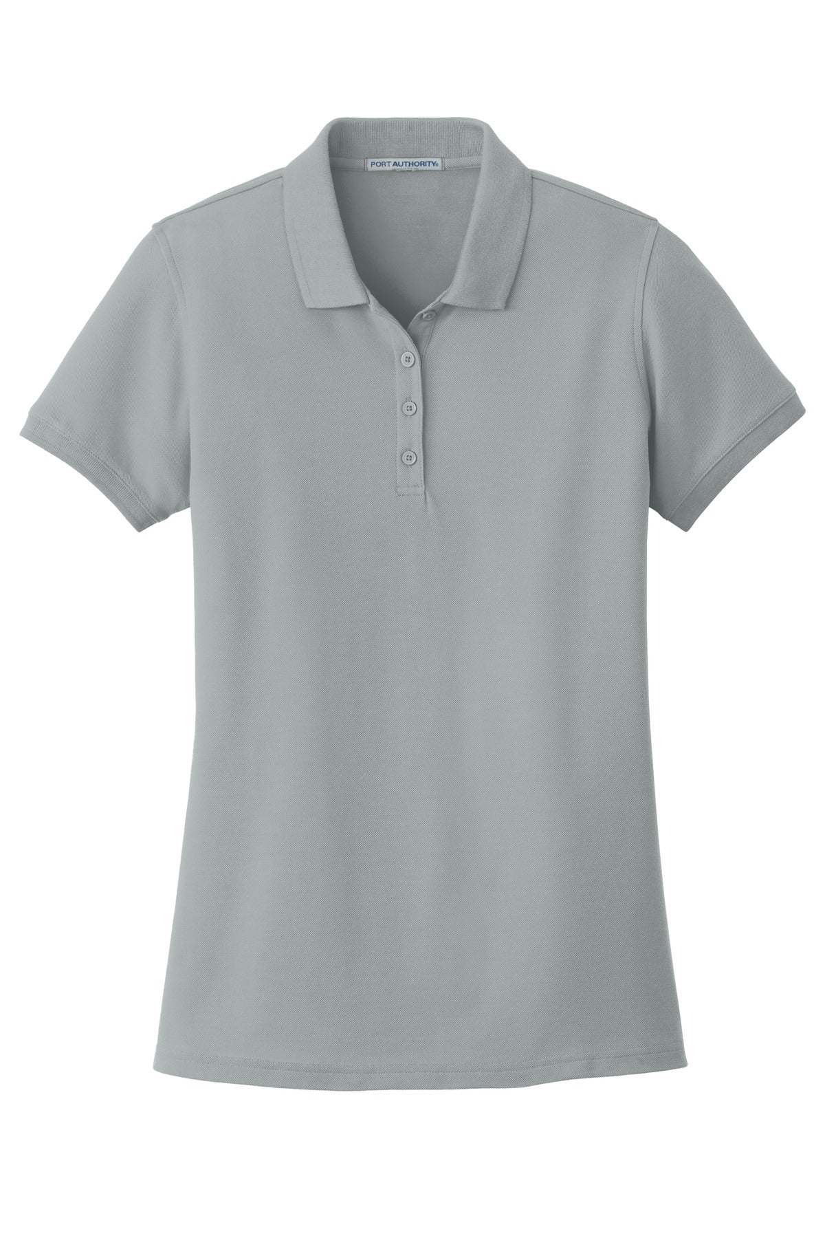Port Authority Women's Core Classic Pique Polo - Gusty Grey