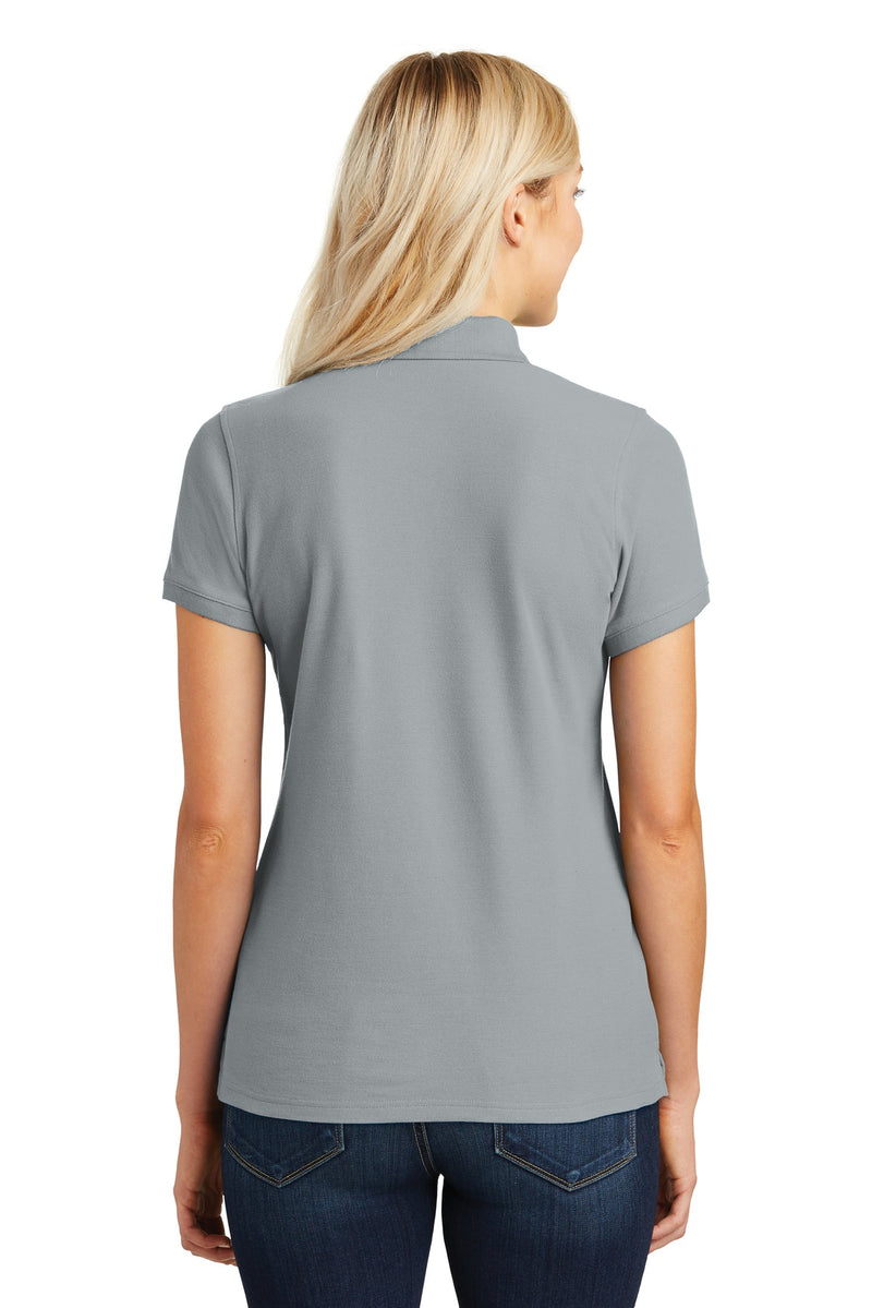Port Authority Women's Core Classic Pique Polo - Gusty Grey