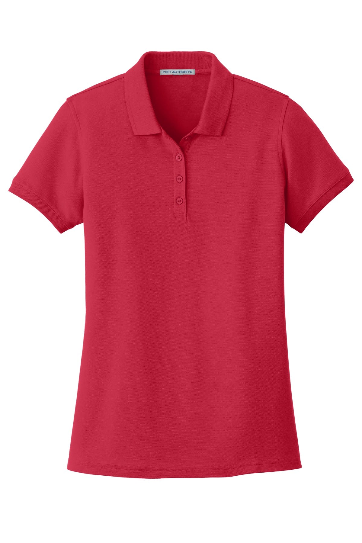 Port Authority Women's Core Classic Pique Polo - Rich Red