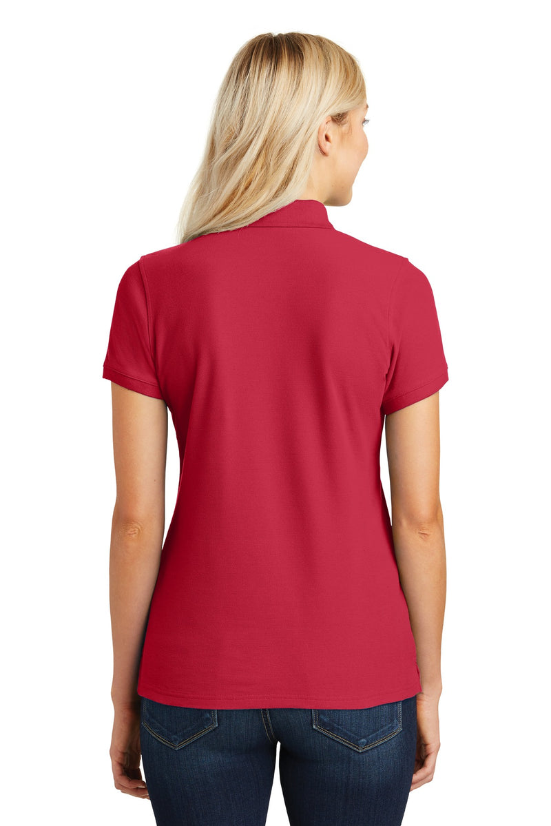 Port Authority Women's Core Classic Pique Polo - Rich Red