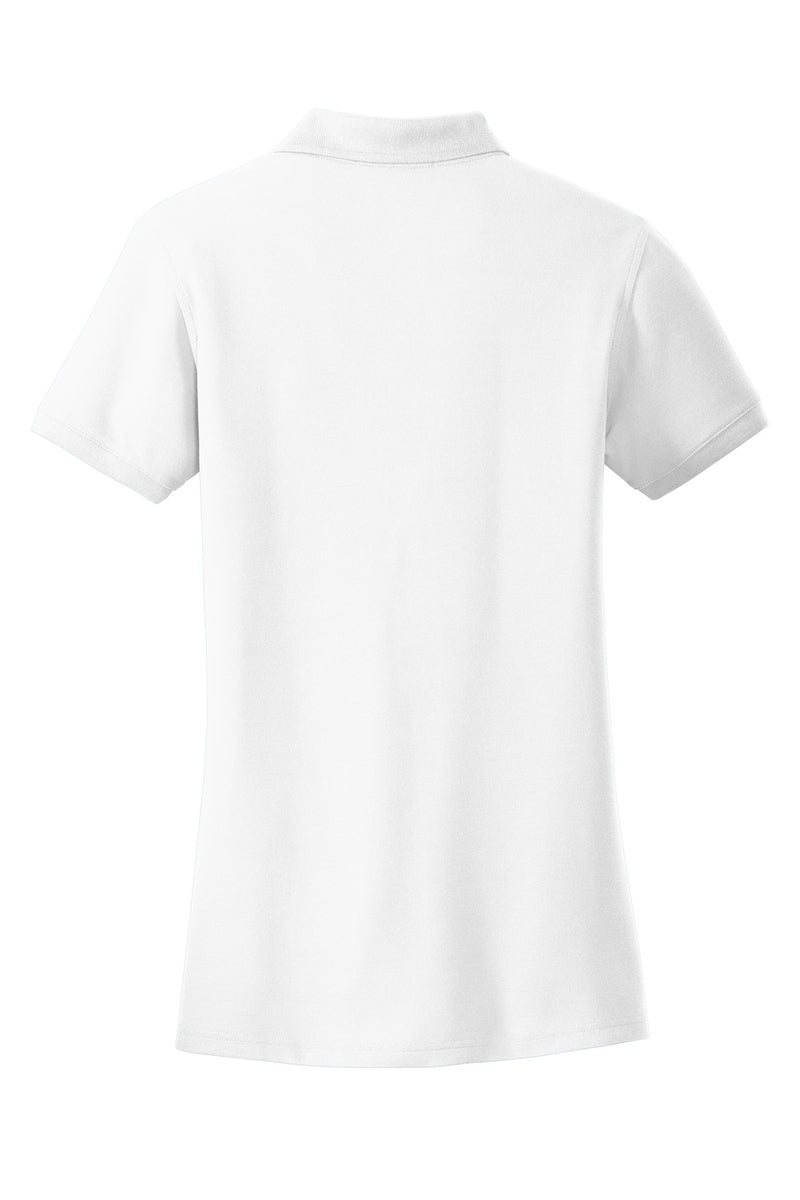 Port Authority Women's Core Classic Pique Polo - White