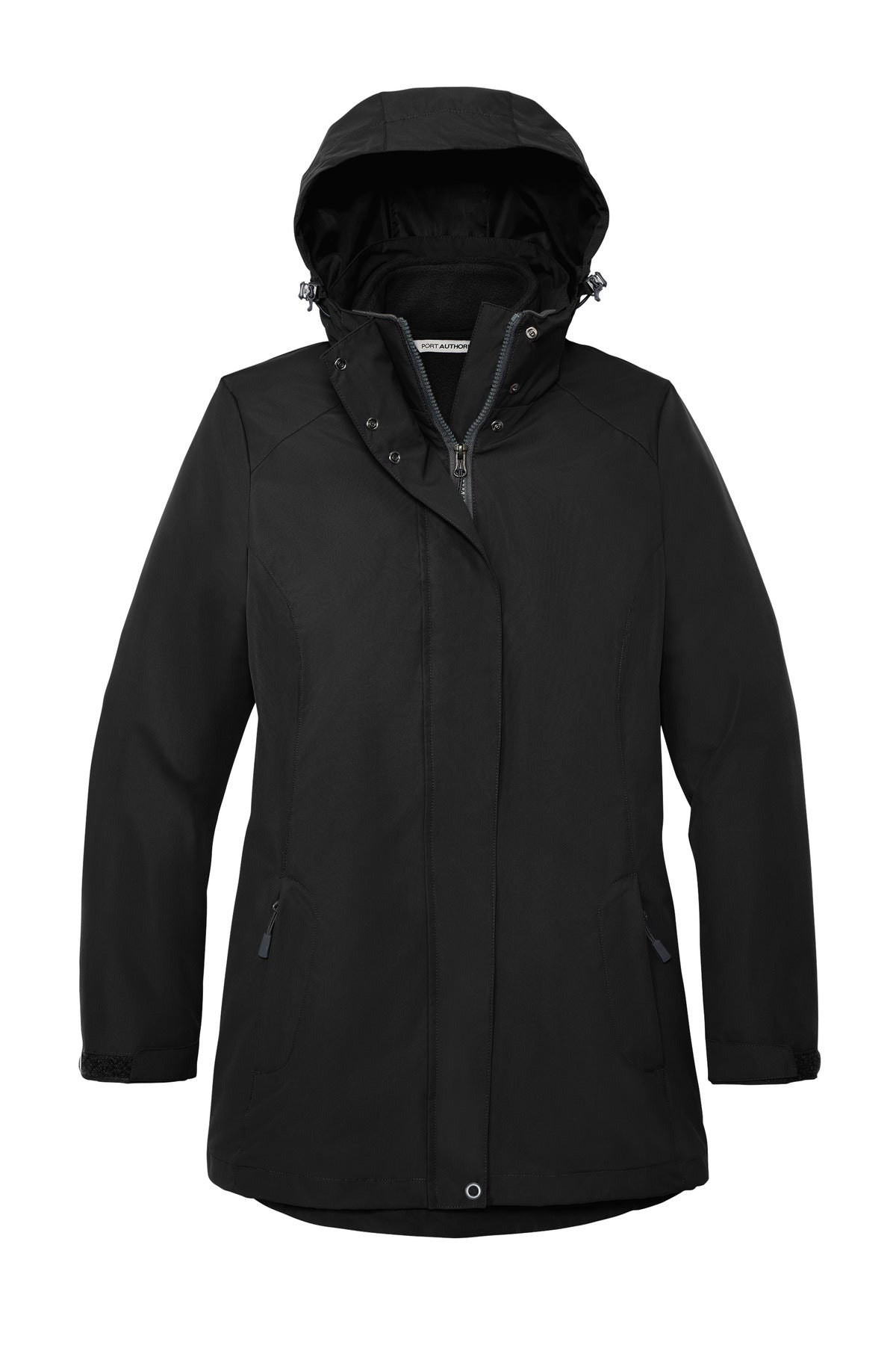 Port Authority Women's All-Weather 3-in-1 Jacket - Black