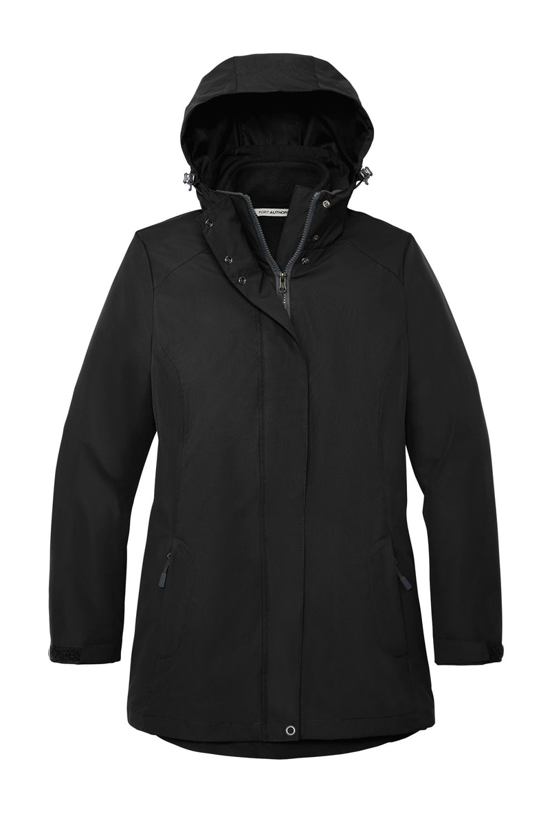 Port Authority Women's All-Weather 3-in-1 Jacket - Black