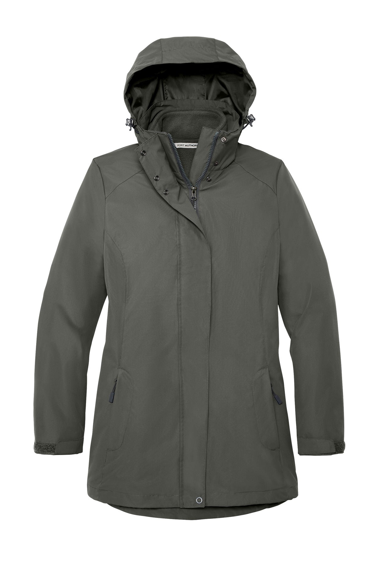 Port Authority Women's All-Weather 3-in-1 Jacket - Storm Grey